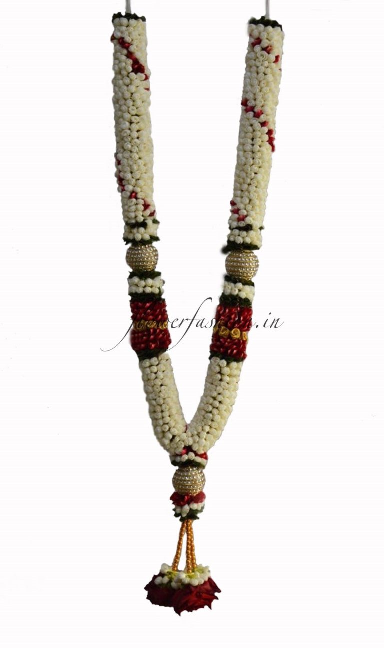 embellished jasmine garland Flower Fashion India