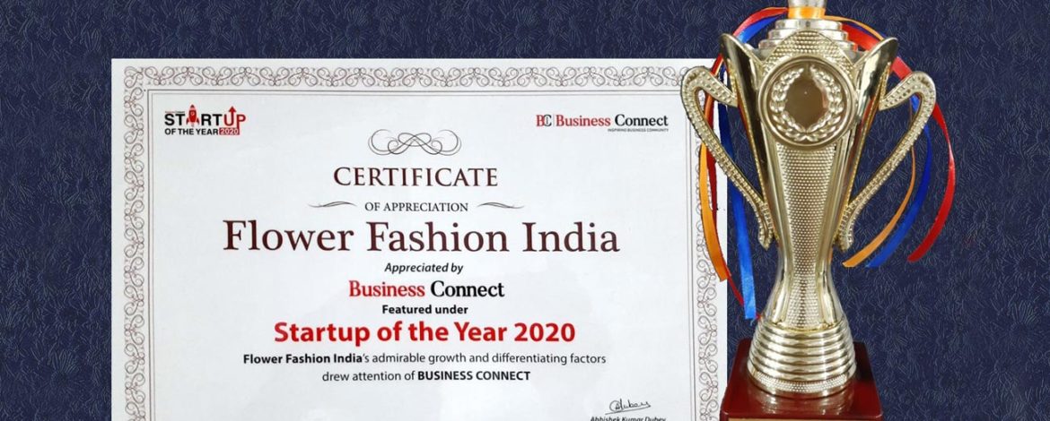 Flower Fashion India Startup Of The Year 2020 By Business Connect